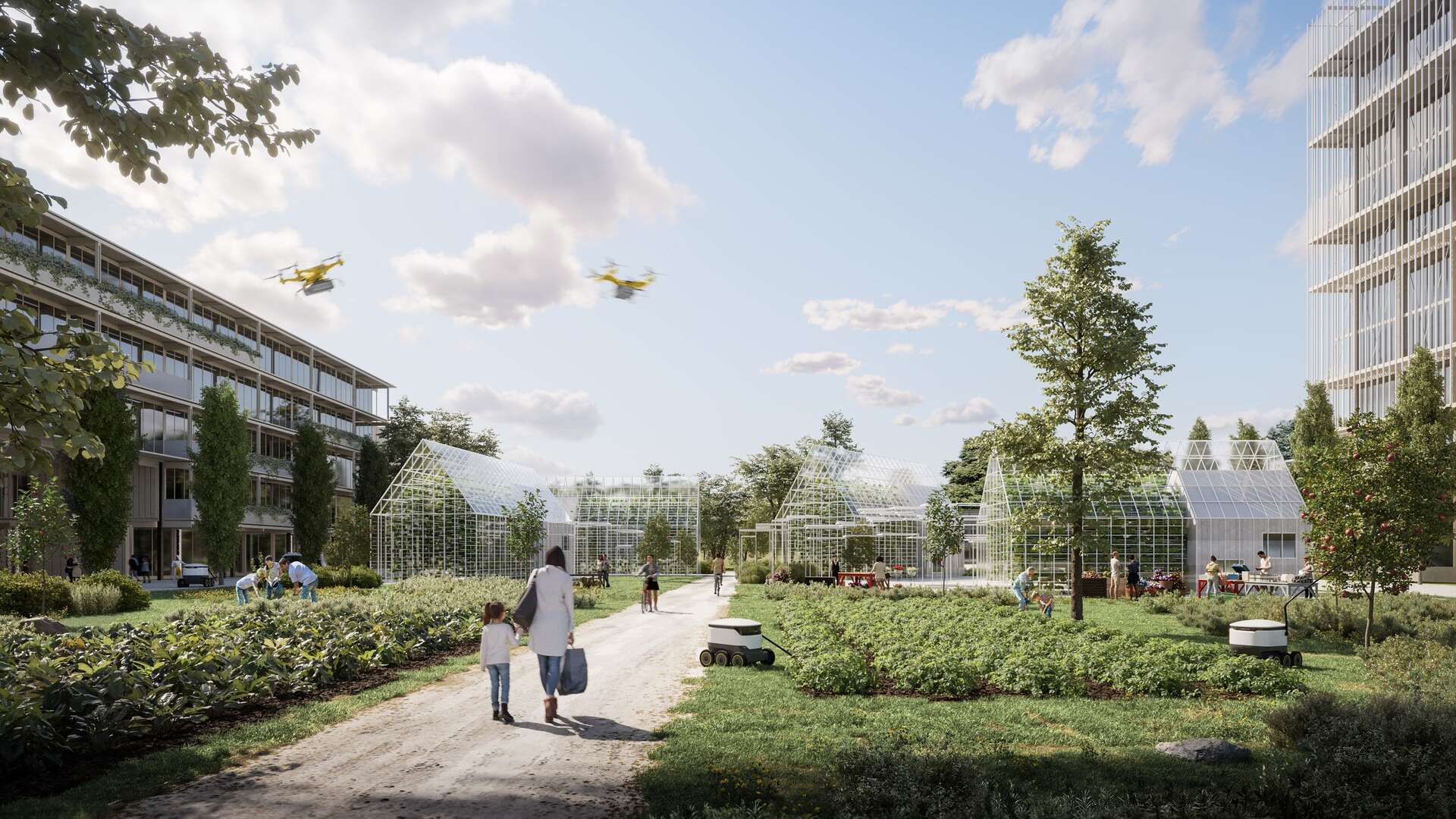 IPAI Campus: immagine rappresentativa del nuovo polo per l’AI applicata nel Baden-Württemberg, pensato per integrare edifici innovativi, reti energetiche sostenibili, piattaforme collaborative e servizi a supporto dell’ecosistema industriale