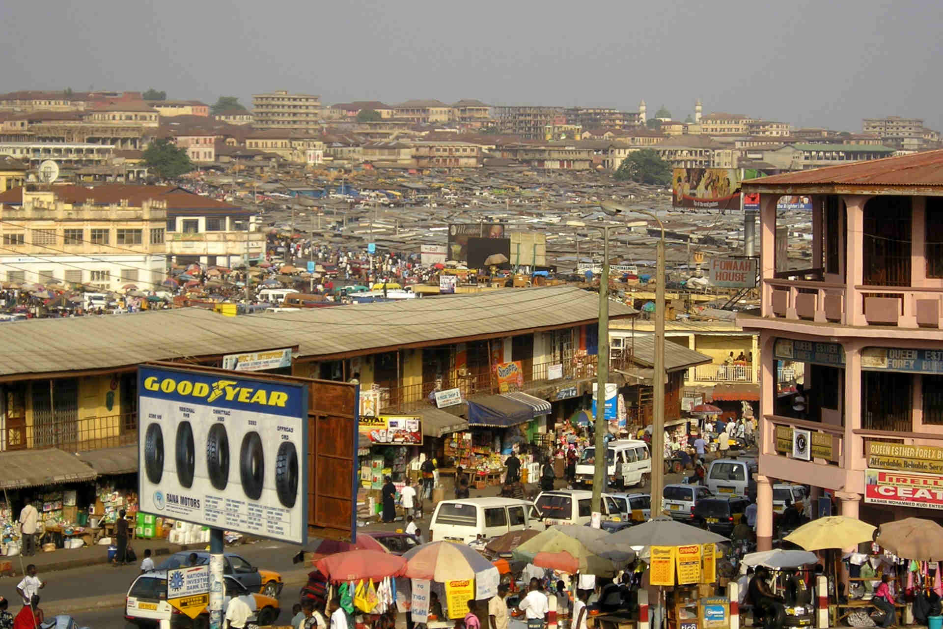Sviluppo urbano in Africa: il caso di Kumasi, Ghana