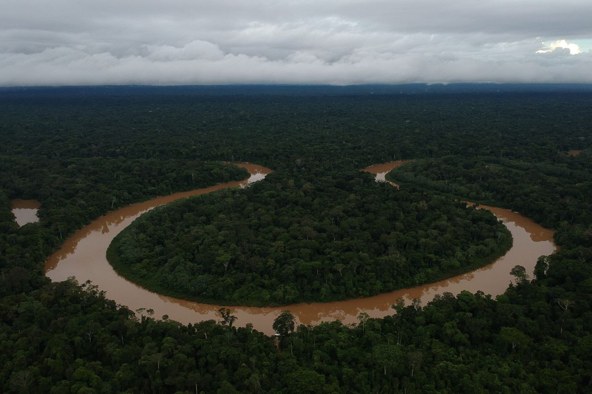 Amazzonia connessa: trasporto di attrezzature tecnologiche lungo percorsi naturali nella foresta, immagine che sintetizza la sfida logistica della connettività moderna nelle regioni isolate del pianeta