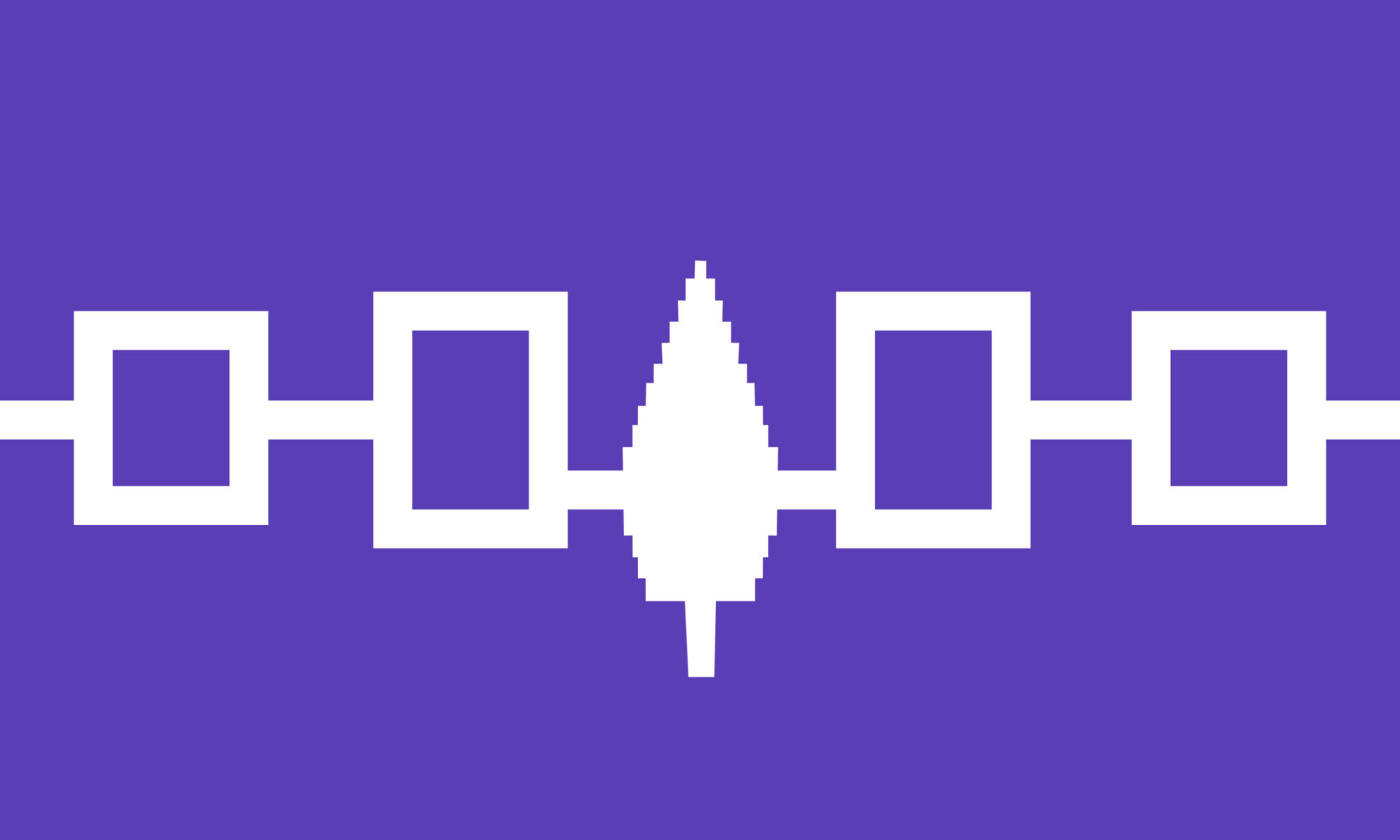 Bandiera della Confederazione Haudenosaunee, simbolo dell’unità politica e culturale delle Sei Nazioni