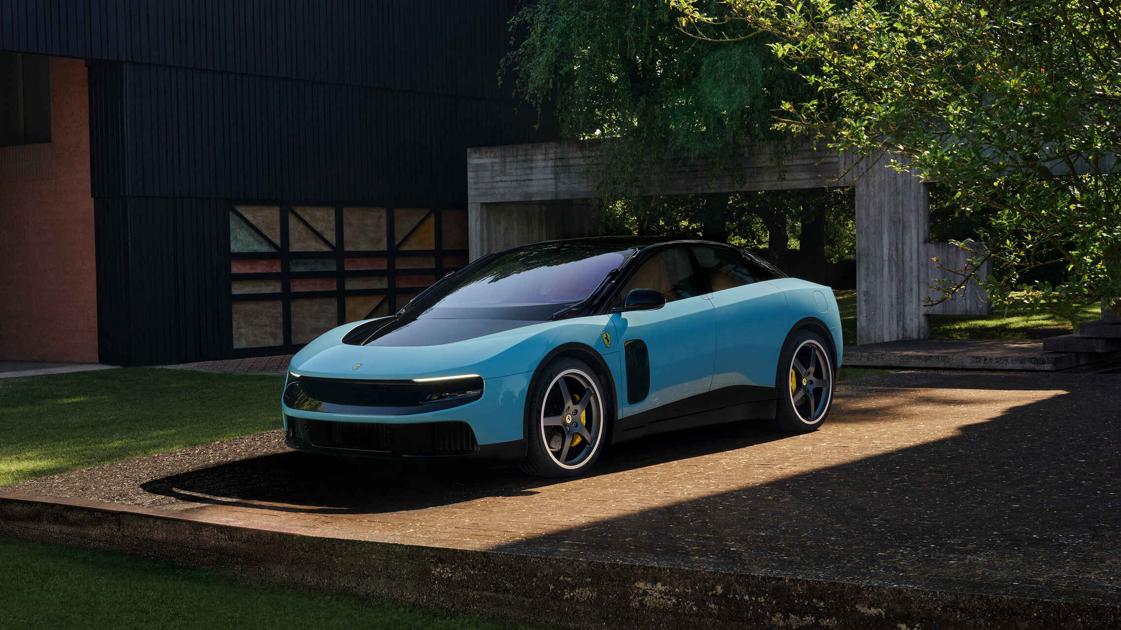 Ferrari Luce: en elektrisk Ferrari-bil med raffineret design, innovativ arkitektur og et interiør med fokus på komfort, opkoblingsmuligheder og køreoplevelse