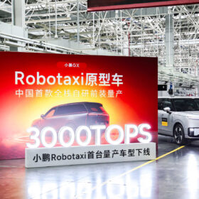 XPENG ha prodotto in serie il suo primo Robotaxi autonomo