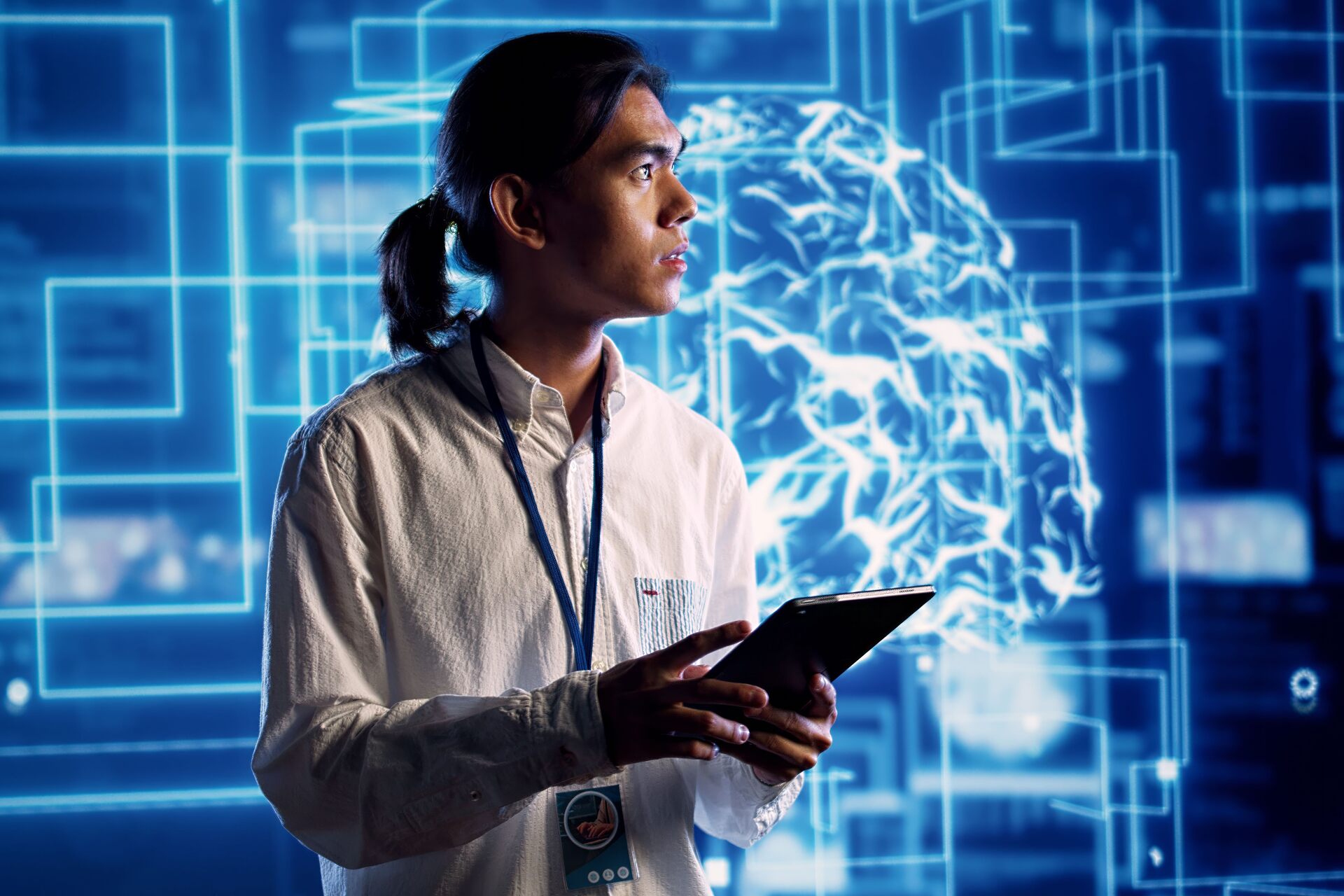 MeditronFO: scena generica sull’innovazione nella sanità digitale, con intelligenza artificiale, medici, ricerca scientifica e modelli aperti per decisioni cliniche più controllabili