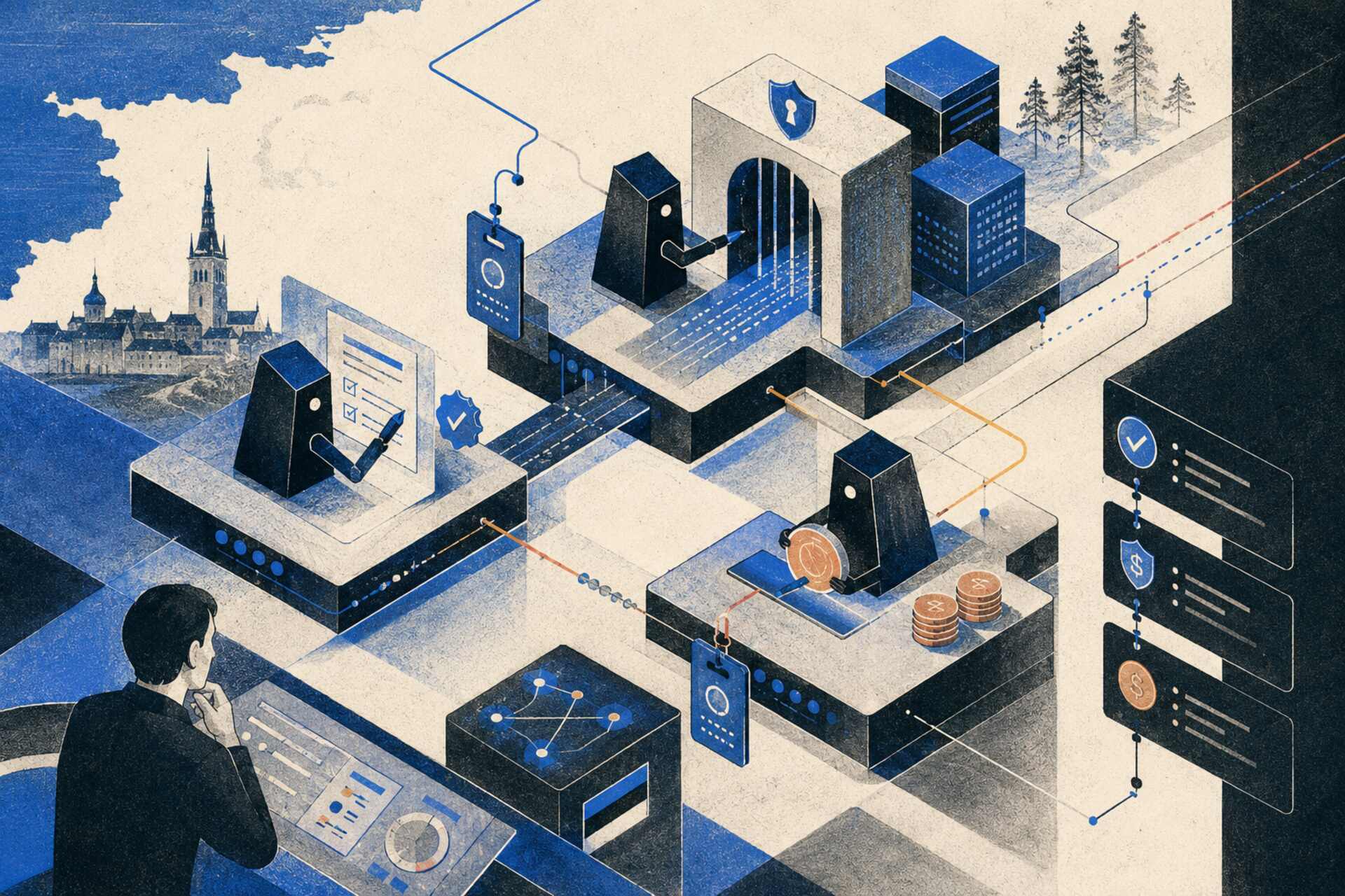 Identità verificabile per gli agenti AI: concetto di delega digitale sicura, con credenziali separate, accessi limitati e tracciabilità delle operazioni nei servizi pubblici online