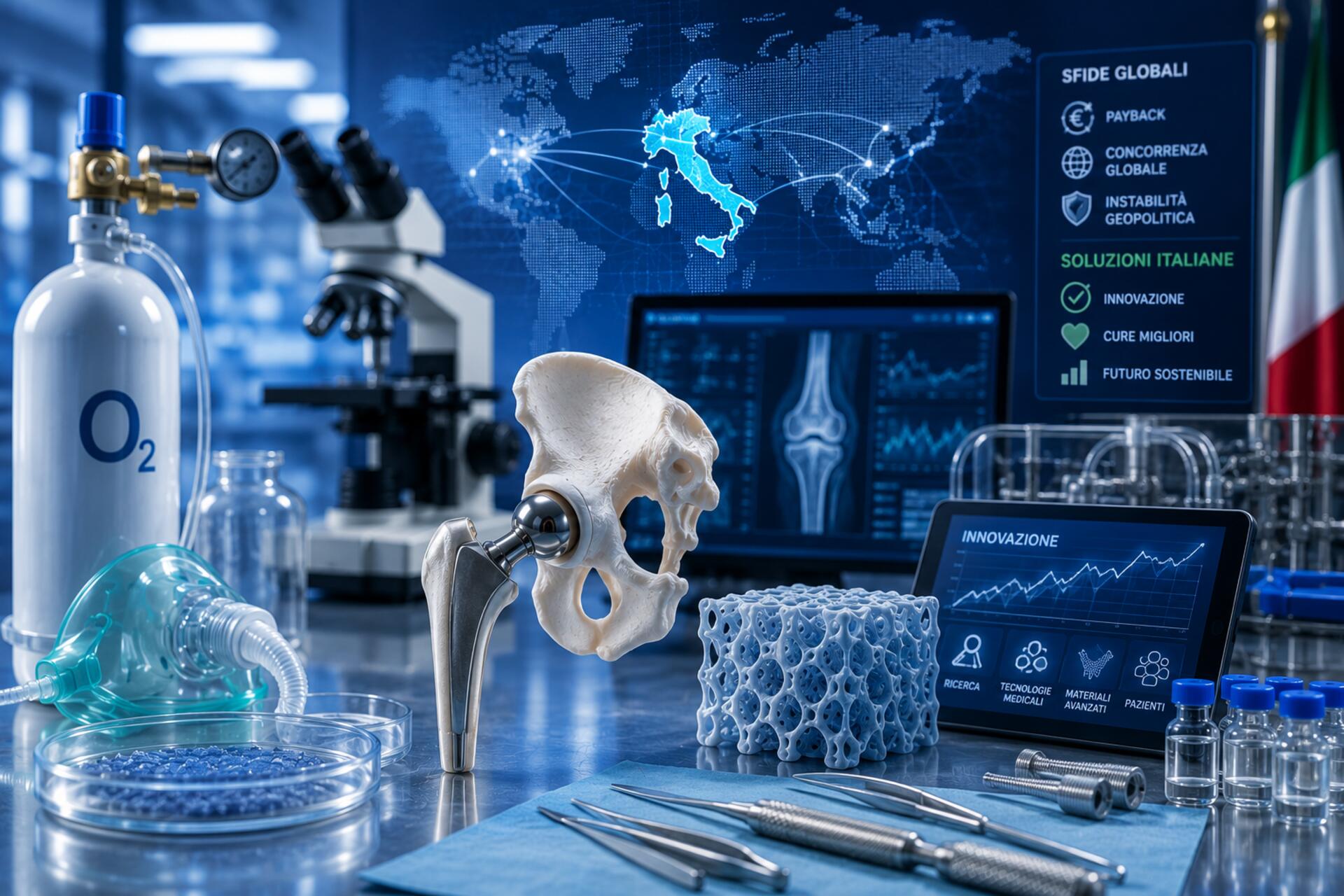 Biomedicale italiano: ricerca, dispositivi medici e tecnologie avanzate raccontano un settore strategico che continua a innovare per migliorare cure, sicurezza dei pazienti e competitività delle imprese
