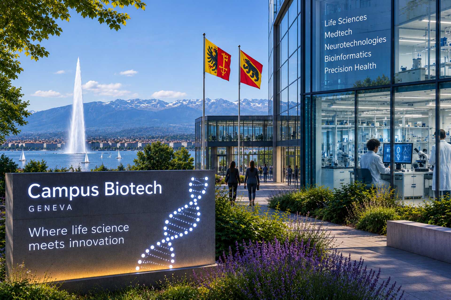 La Svizzera attira: aziende tecnologiche straniere nei poli di Zurigo, Zugo, Ginevra e Berna, dove università, centri di ricerca e industria collaborano allo sviluppo di soluzioni innovative