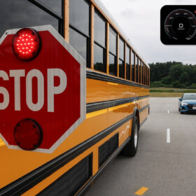 L’auto dialoga con lo scuolabus: la prova evidenzia il ruolo delle comunicazioni a bassa latenza nella prevenzione dei rischi attorno alle fermate frequentate dai bambini