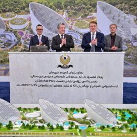 Kurdistan: cerimonia istituzionale per la posa della prima pietra del Science Park, progetto dedicato a università, imprese, startup e centri di ricerca per favorire innovazione e crescita sostenibile