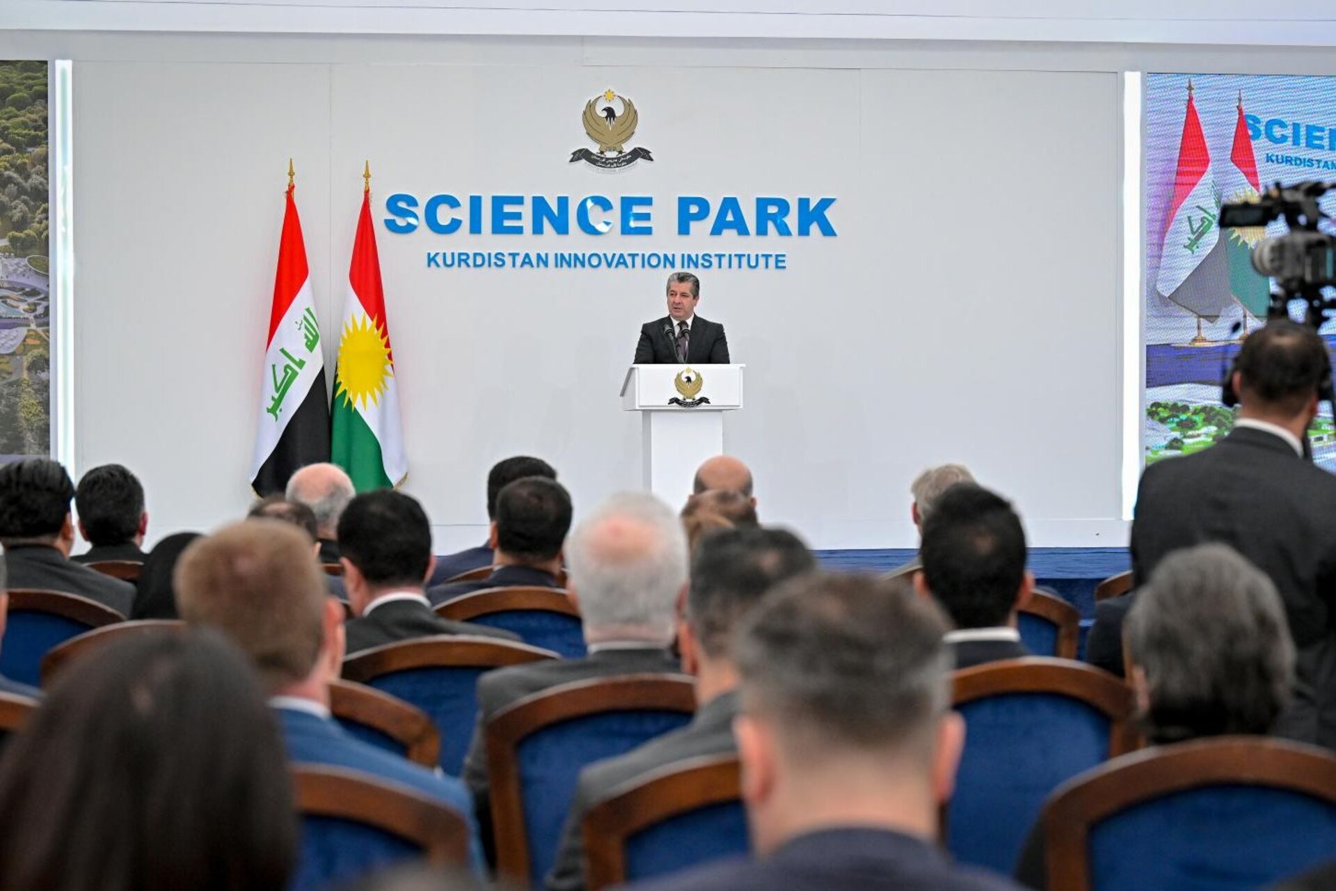 Kurdistan: cerimonia istituzionale per la posa della prima pietra del Science Park, progetto dedicato a università, imprese, startup e centri di ricerca per favorire innovazione e crescita sostenibile