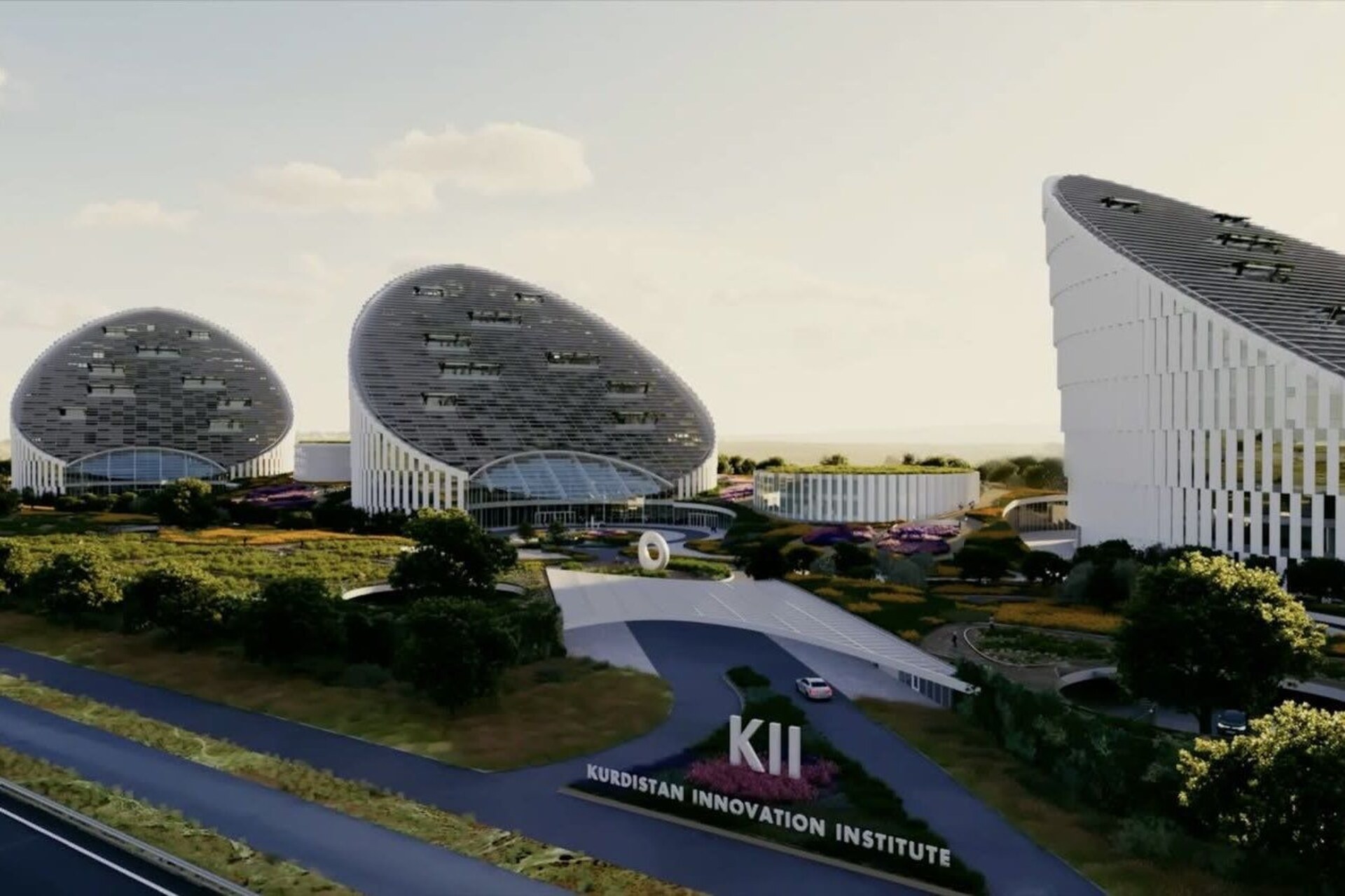 Kurdistan: immagine del Kurdistan Innovation Institute Science Park, infrastruttura per collegare talento, ricerca, impresa e istituzioni in un ecosistema orientato a innovazione, formazione e sviluppo reale