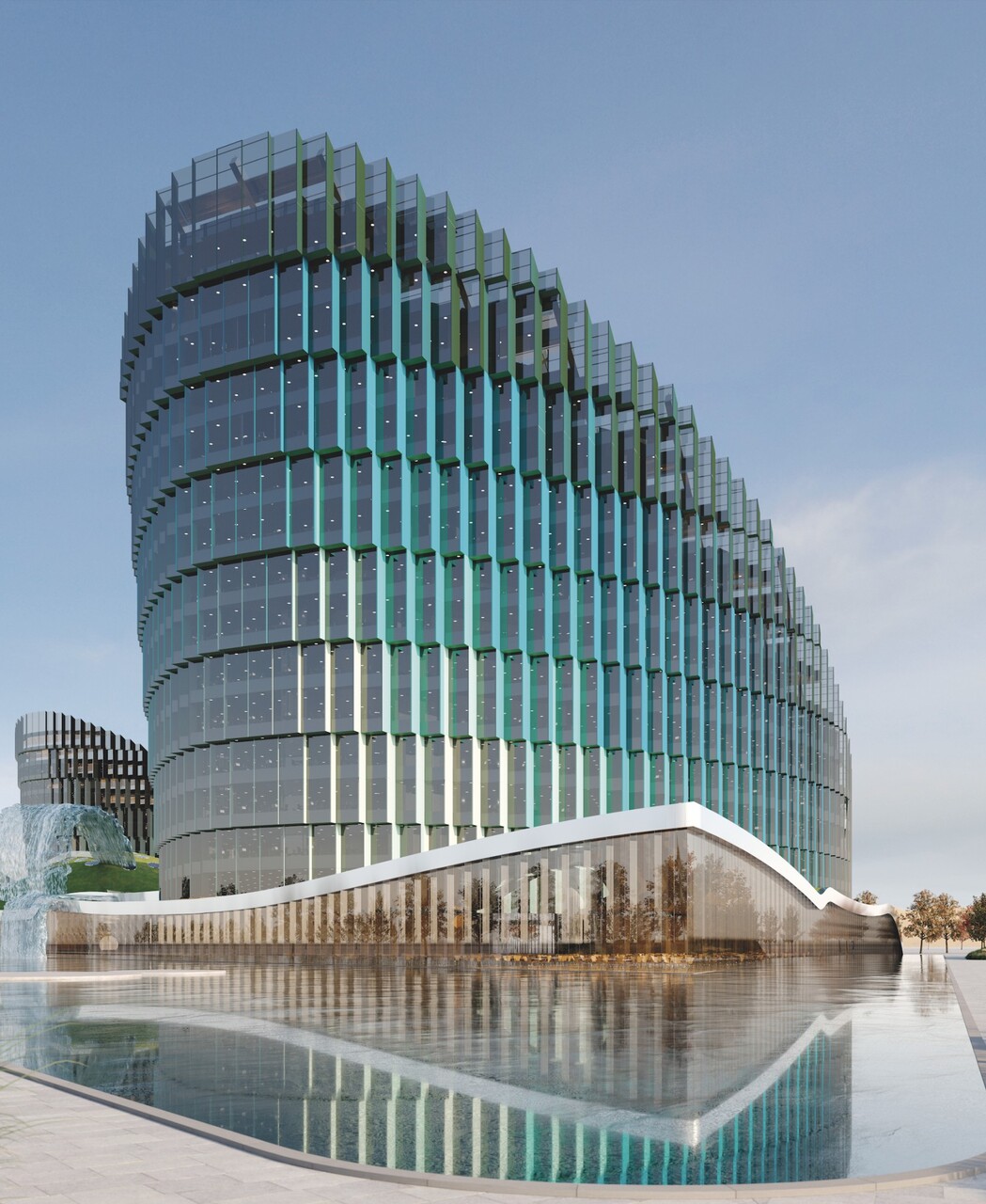 Kurdistan: veduta del nuovo Science Park a Erbil, con edifici contemporanei immersi nel verde e progettati per ricerca, innovazione tecnologica, sostenibilità ambientale e sviluppo dell’economia della conoscenza